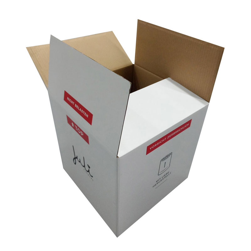 White Corrugated Cardboard Boxes For Sale
