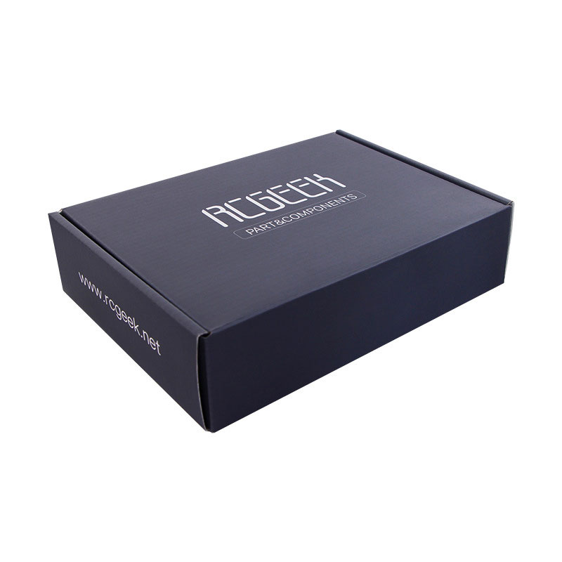 Black Flute Carton Box
