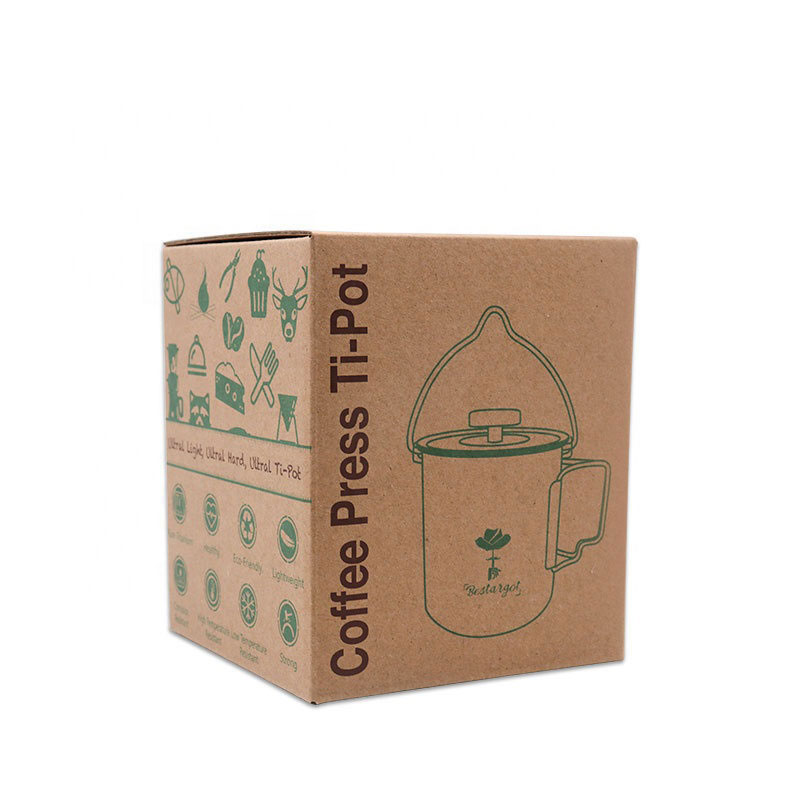Packaging Shipping Mailer Boxes Small Brown Kraft Box Carton Paper Packaging Box