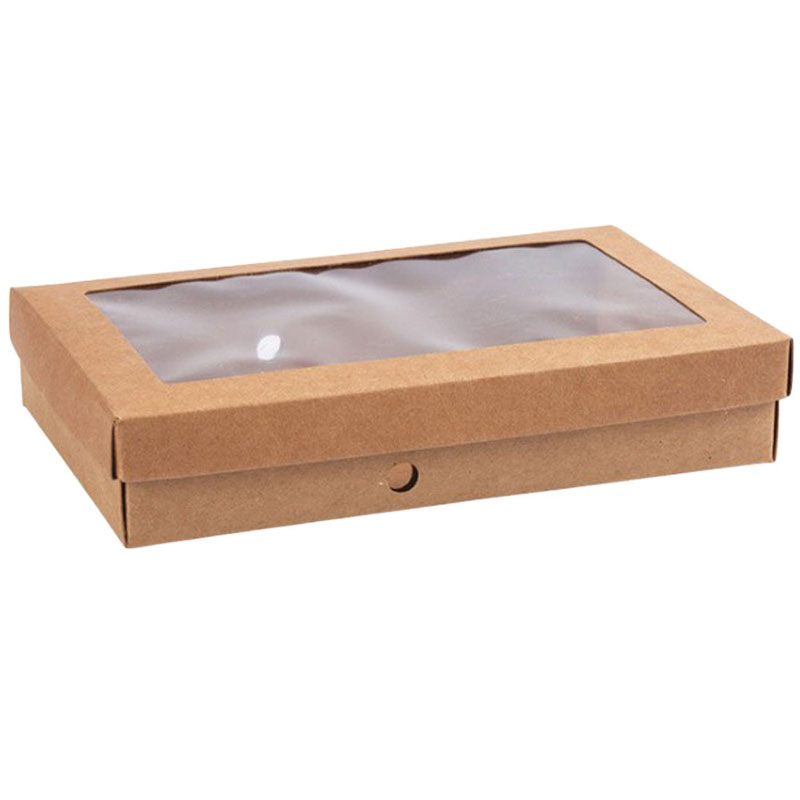 Kraft Gift Box With Window
