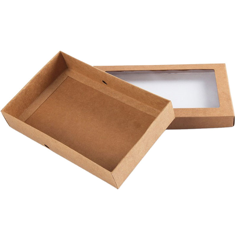 Kraft Donut Boxes With Window
