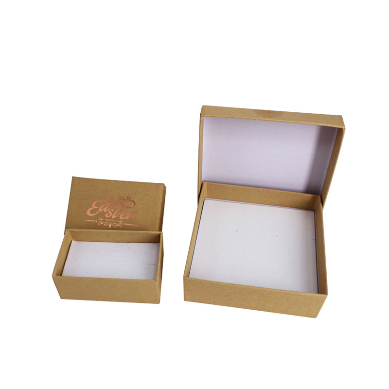 Natural Kraft Jewelry Boxes
