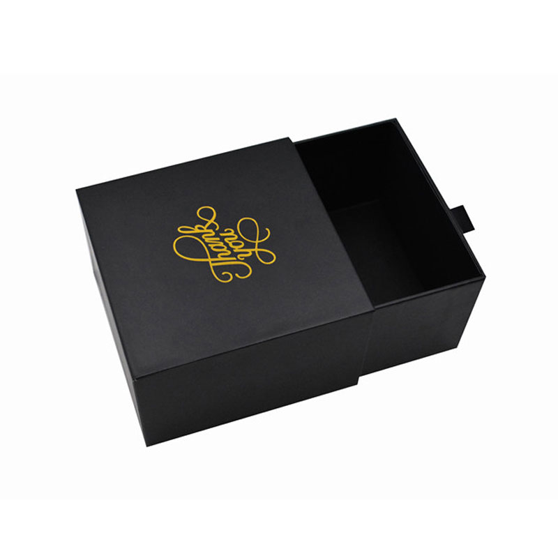 Black Kraft Necklace Box