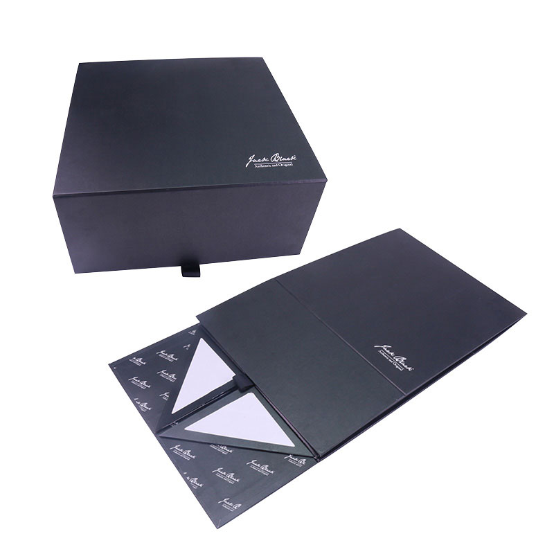 Rigid Boxes With Folding Lids
