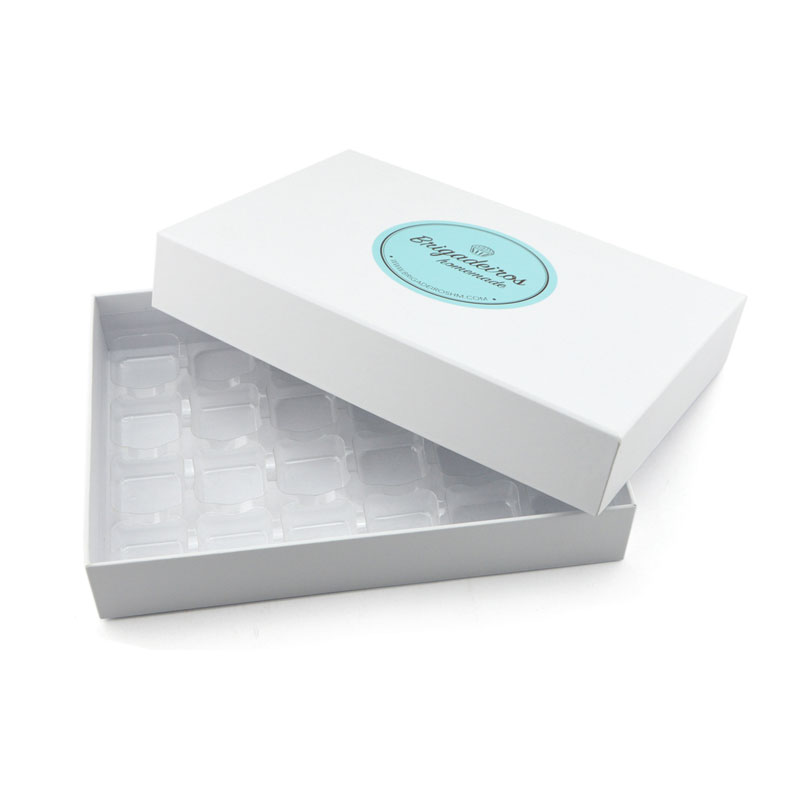 White Cardboard Rigid Candy Box