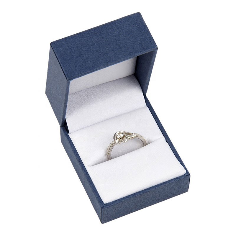 Luxury Small Velvet Engagement Ring Box Ring Jewlery Box