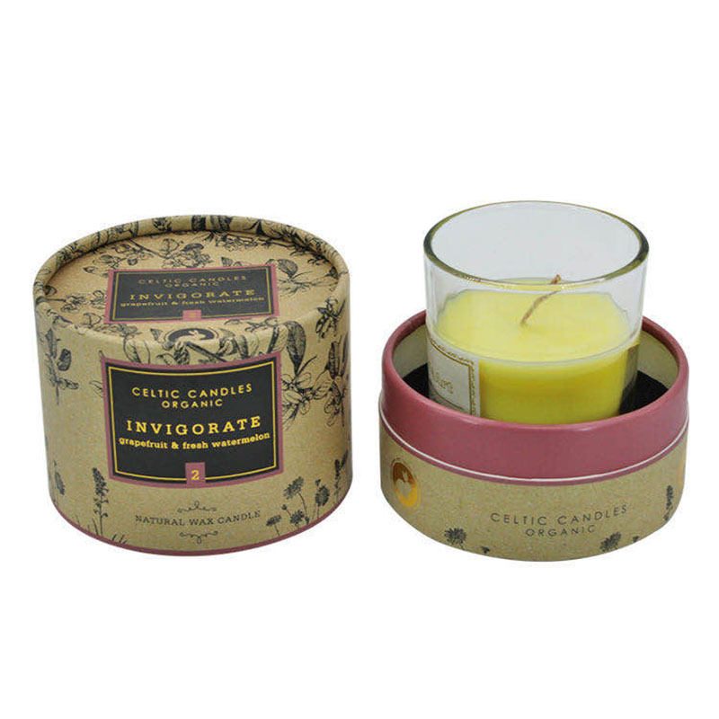 Cylinder Candle Packaging
