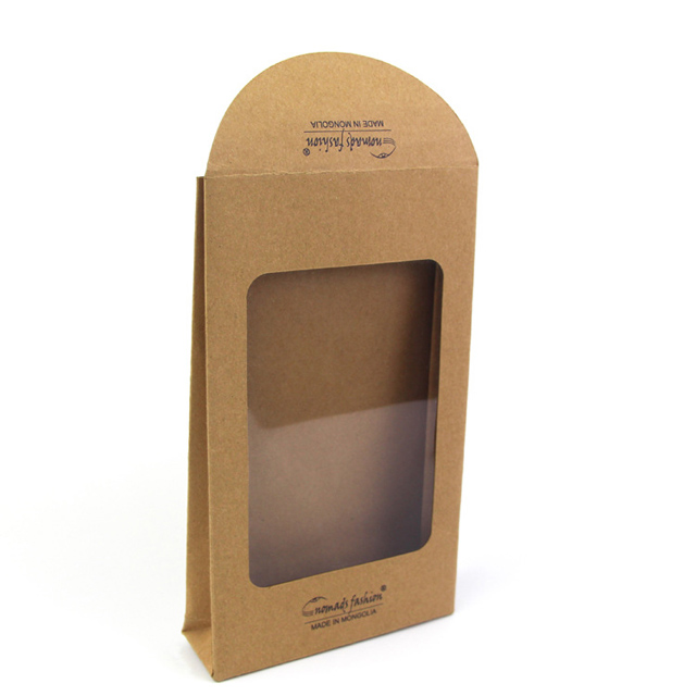 Paper Bag With Plastic Window