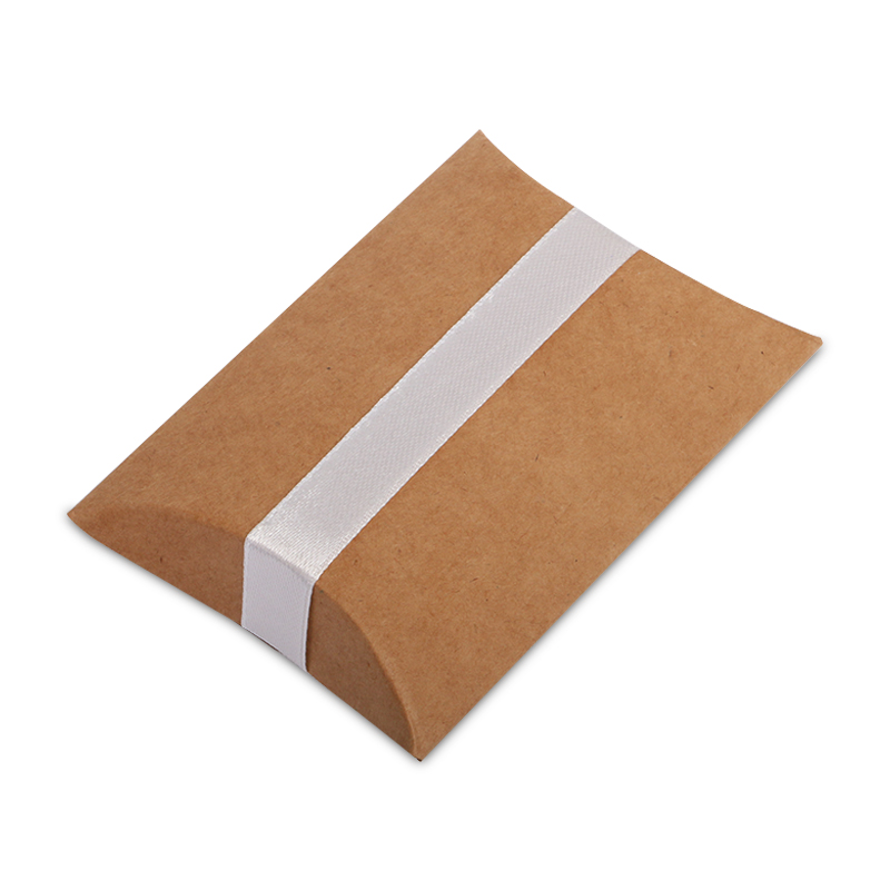 Kraft Paper Pillow Boxes
