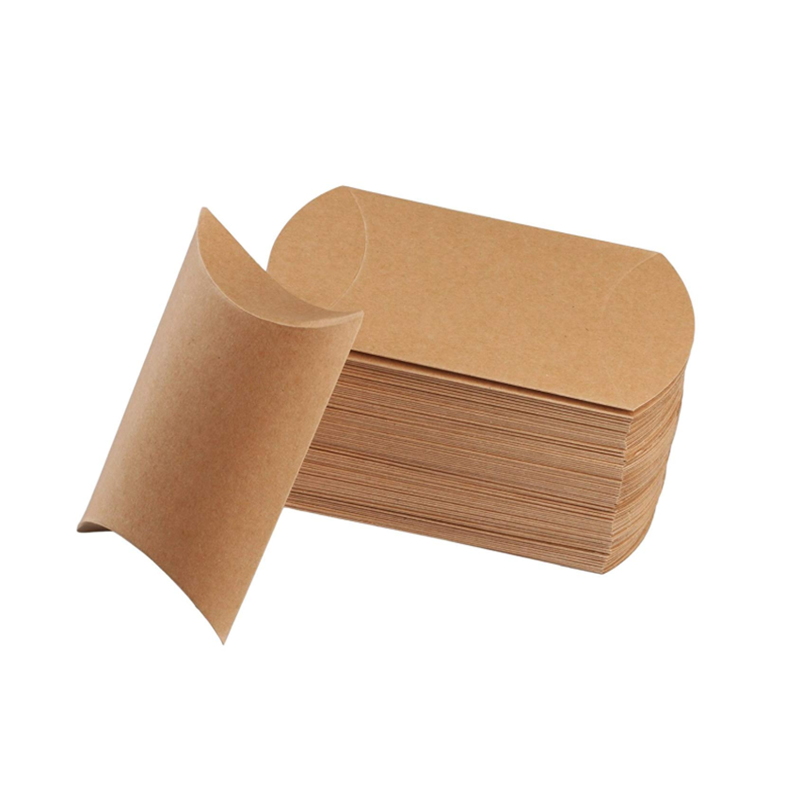 Kraft Pillow Boxes