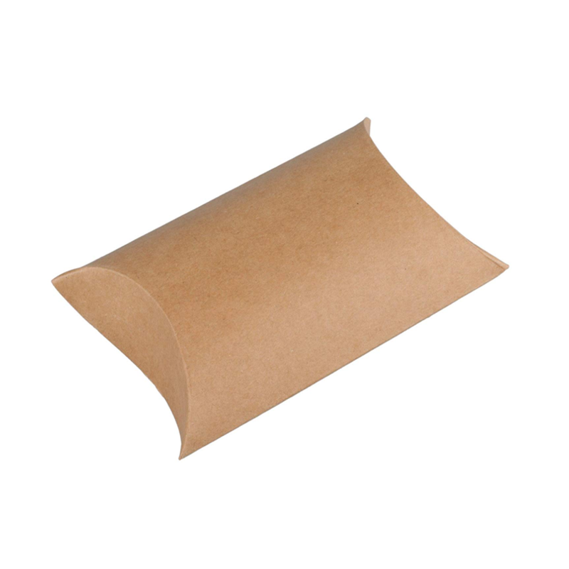 Kraft Paper Pillow Boxes
