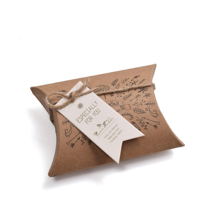 Kraft Paper Pillow Box