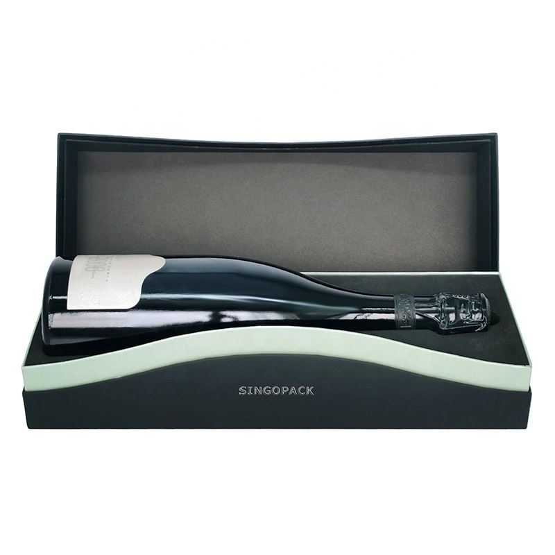 Wine Paper Gift Presentation Packing Set Foam Insert Wine Box Hot Sale Products